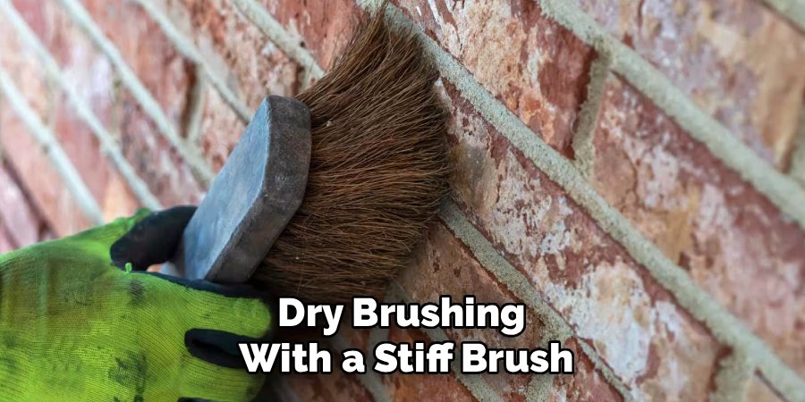 Dry Brushing 
With a Stiff Brush