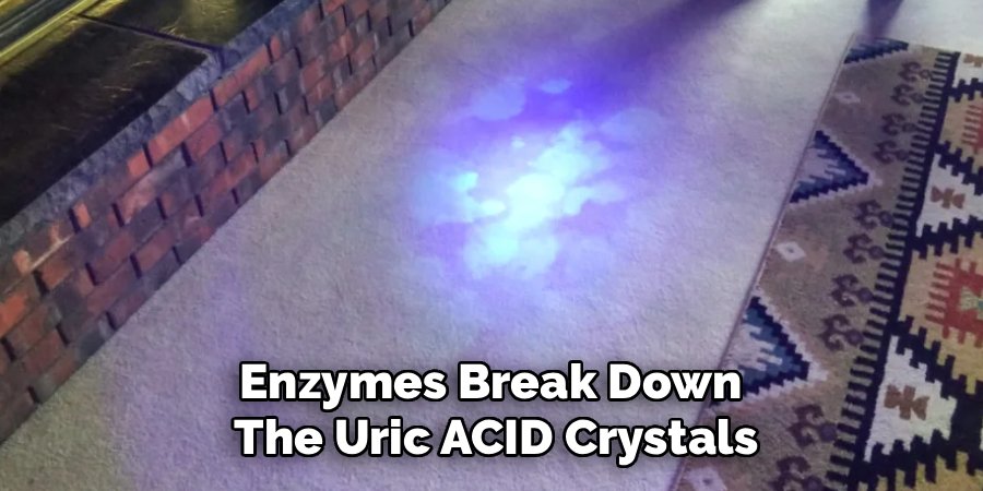 Enzymes Break Down 
The Uric ACID Crystals