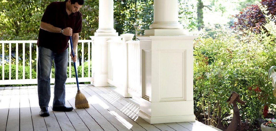 How to Clean Front Porch Wood