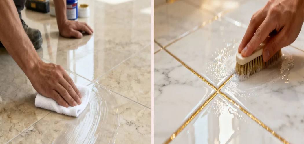 How to Clean Marble Grout
