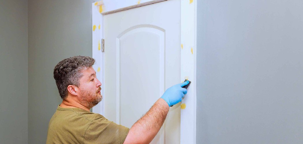 How to Clean Painted Doors