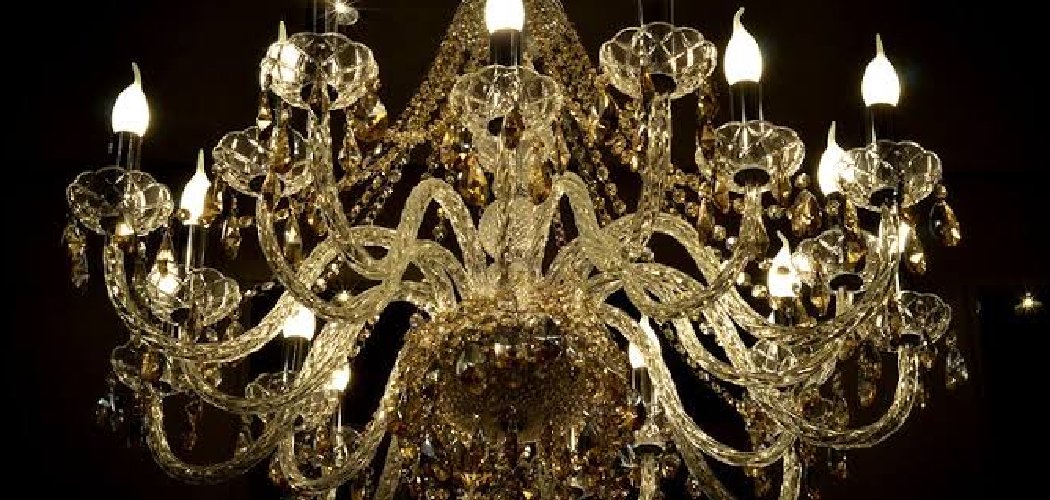 How to Clean a Chandelier on a High Ceiling