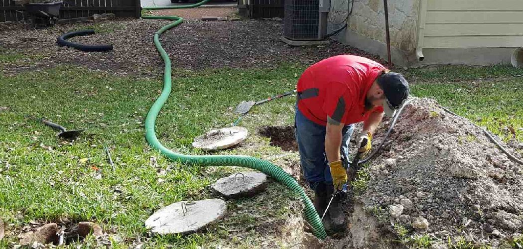 How to Clean a Drain Field