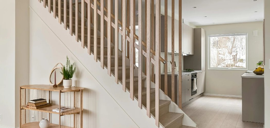 How to Clean a Wood Banister