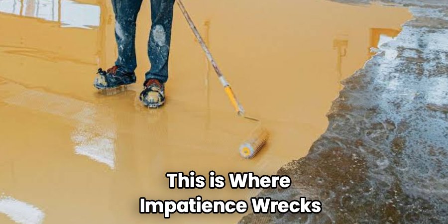 This is Where
Impatience Wrecks