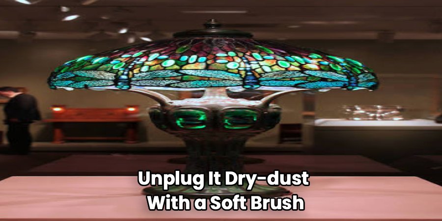 Unplug It Dry-dust 
With a Soft Brush